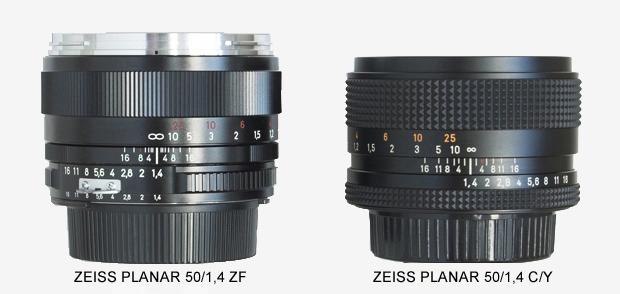 Objectif Photo Carl Zeiss Planar 50mm F/1,4 ZE Pour Canon - Occasion Pro